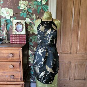 LULU'S Satin Jaquard Dress Size Medium